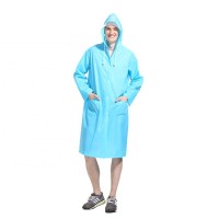 EVA logo printed rain coat for men