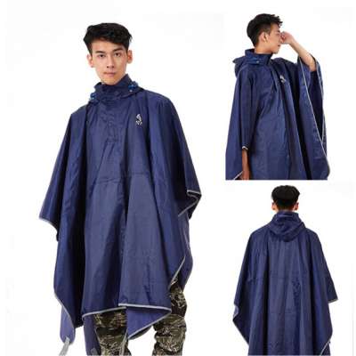 Mens Winter Motorcycle Cover Rain Coat Portable Raincoat Hoodie