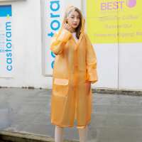 PVC coating wholesale women rain suit yellow rain coat,adult pvc rain cape