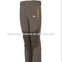 Diaphanous brown cycling pants