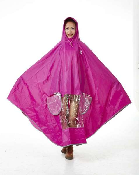 reflective raincoat