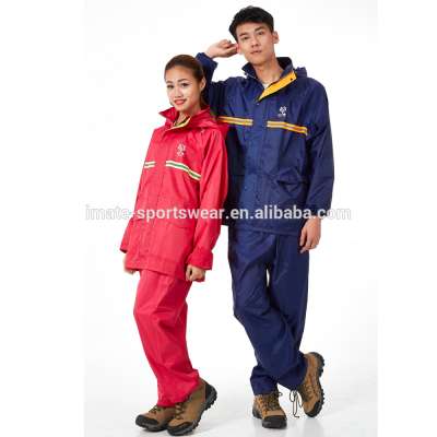 Bicycle Hiking Rain Suit Youth Motorcycle Rain Suits for Men