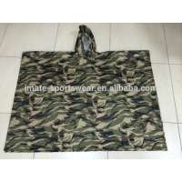 Camouflage Raincoat used for tents awnings Poncho Rain Coat