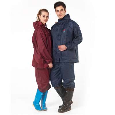 Fisherman emergency insulated coverall rain clothes rain clothes jacket set