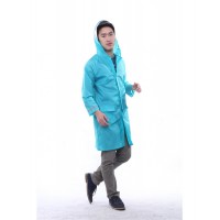 Cheaper hot sale adult raincoat polyester poncho for promotional